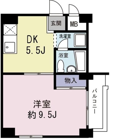 大塚駅 徒歩4分 5階の物件間取画像